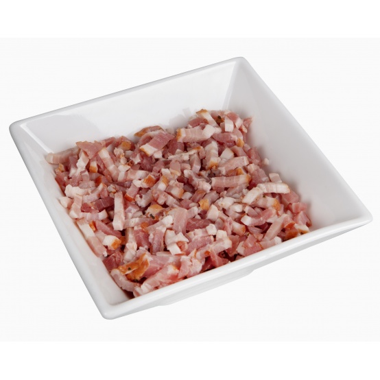 Lardons frais fumés